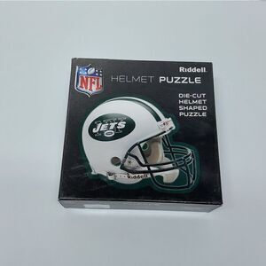 NFL New York Jets Team Die-Cut Helmet Shapped Puzzle